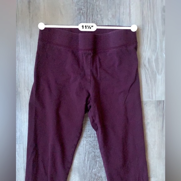 Aerie Chill Play Maroon Leggings - Picture 5 of 7